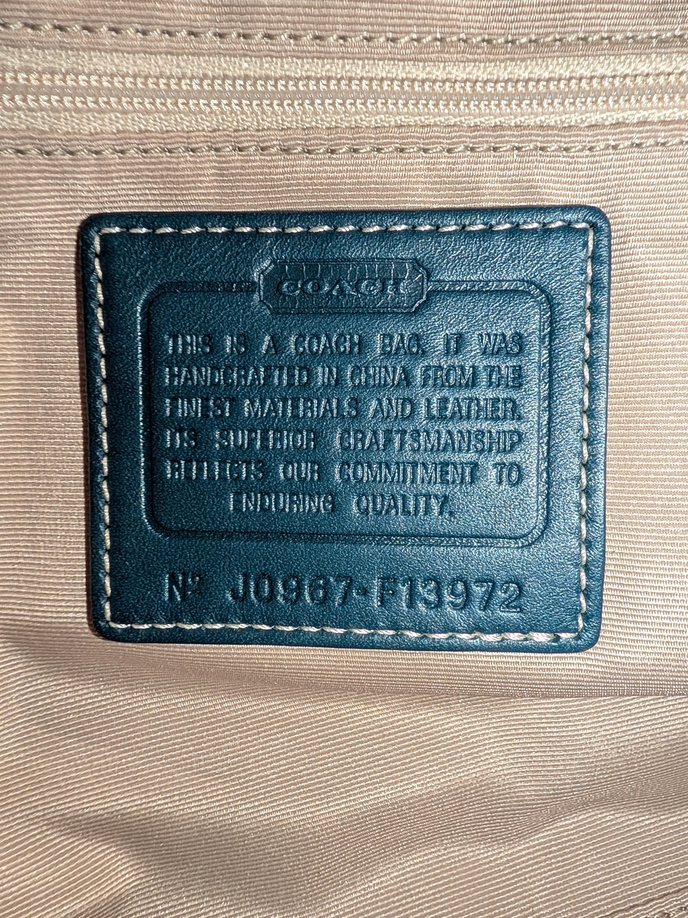 Coach Hampton Signature Flap Bag - Picture 16 of 16